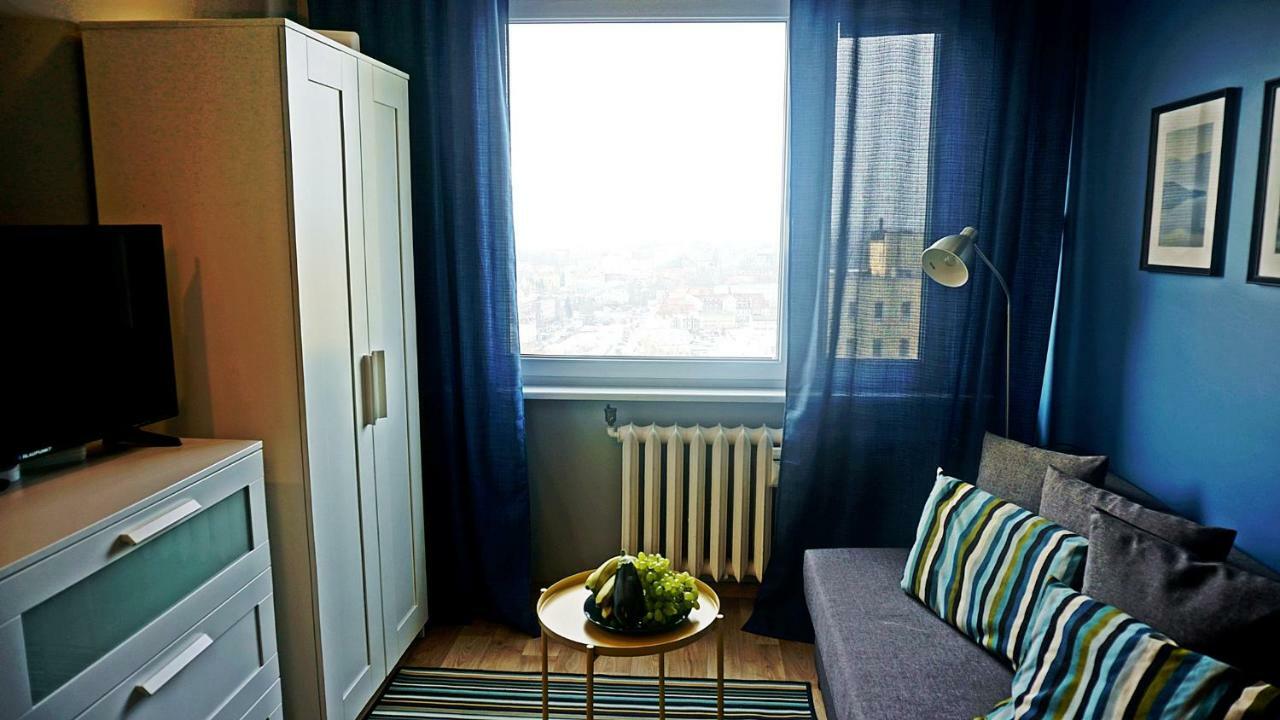 Ferienwohnung Dk Apartament Panorama Allenstein Exterior foto