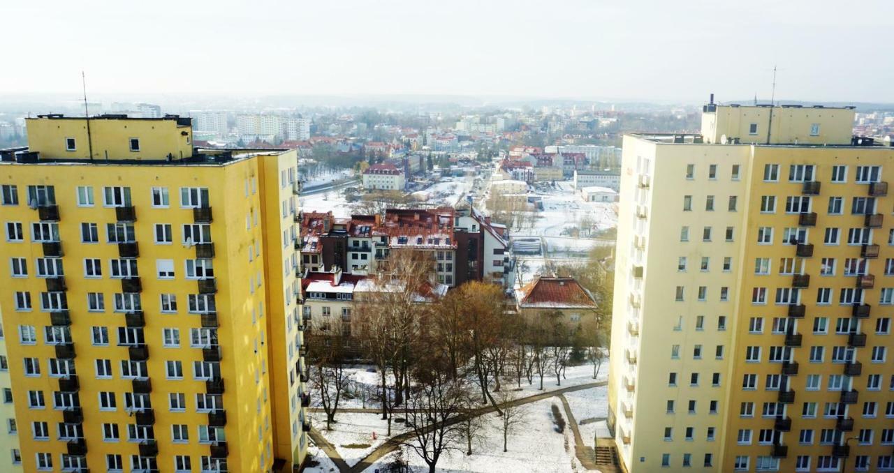 Ferienwohnung Dk Apartament Panorama Allenstein Exterior foto